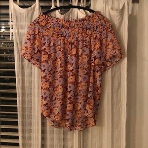 Madewell floral top